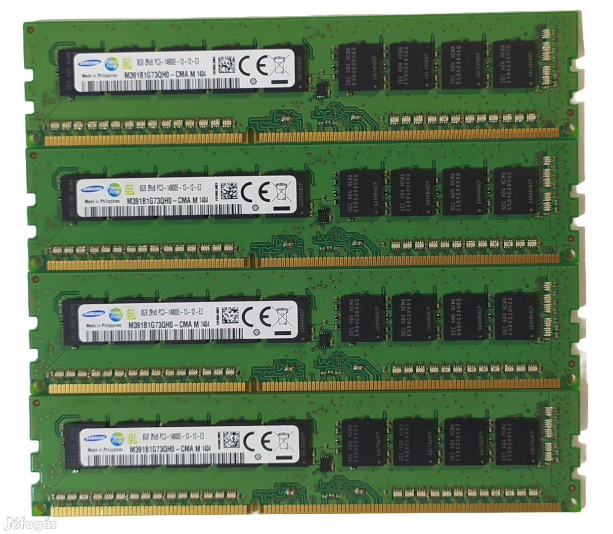 Samsung 32GB (4x8GB) DDR3 1866MHz ECC memória