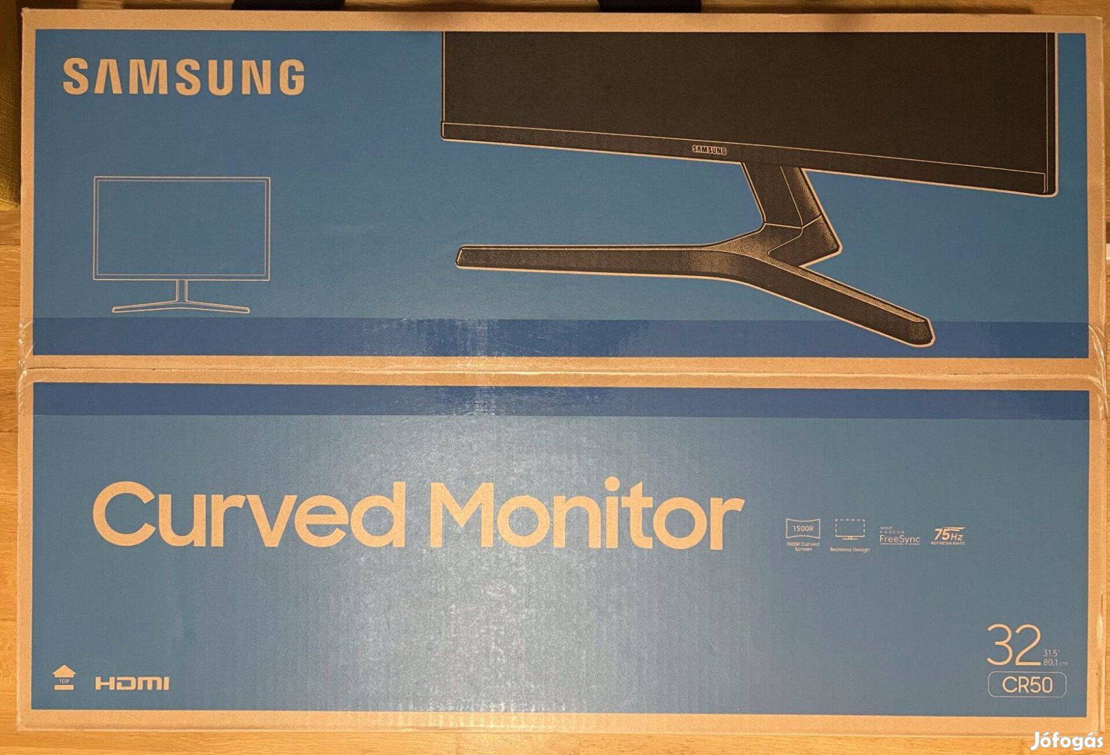 Samsung 32'' Ívelt Fullhd 75Hz 16:9 Freesync LED Monitor