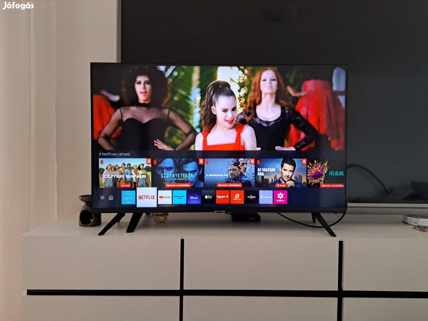 Samsung 43au7022(109cm) 4k UHD Led tévé (házhoz szállítás)