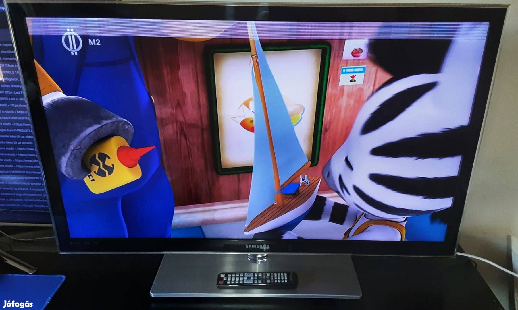 Samsung 46" Led TV alkatrésznek eladó