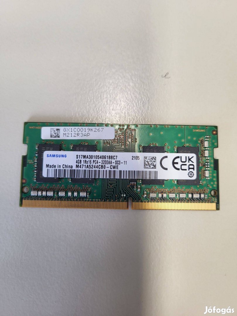 Samsung 4GB DDR4 3200MHz Notebook RAM