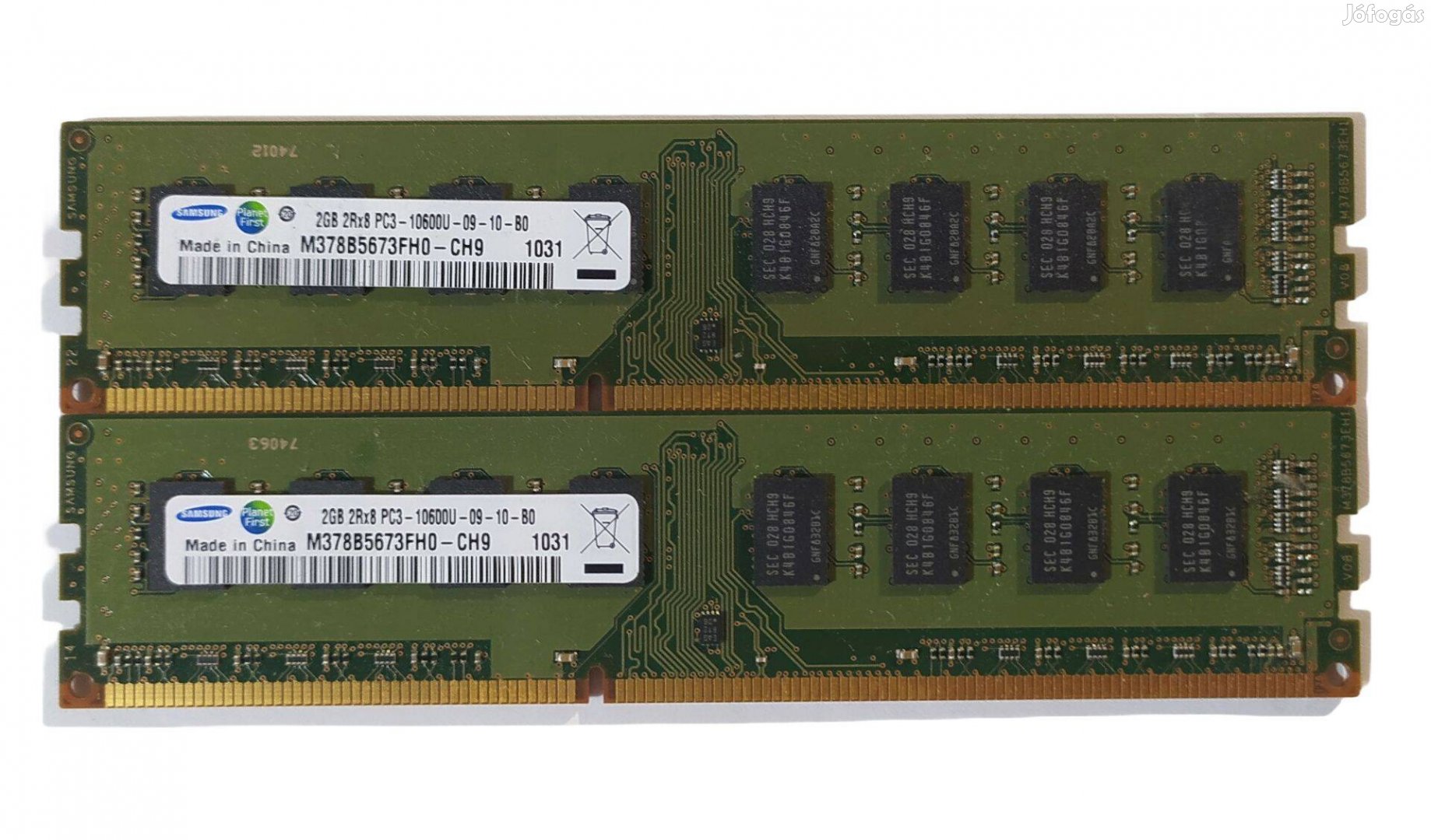 Samsung 4GB (2x2GB) DDR3 1333MHz cl9 memória