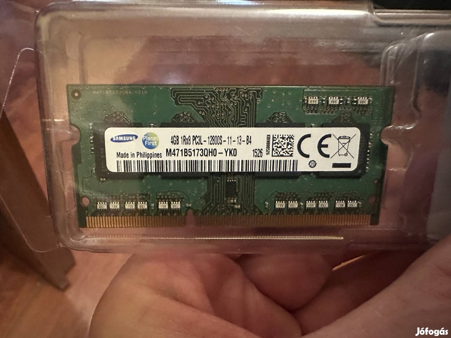 Samsung 4GB laptop SO-DIMM DDR3 RAM