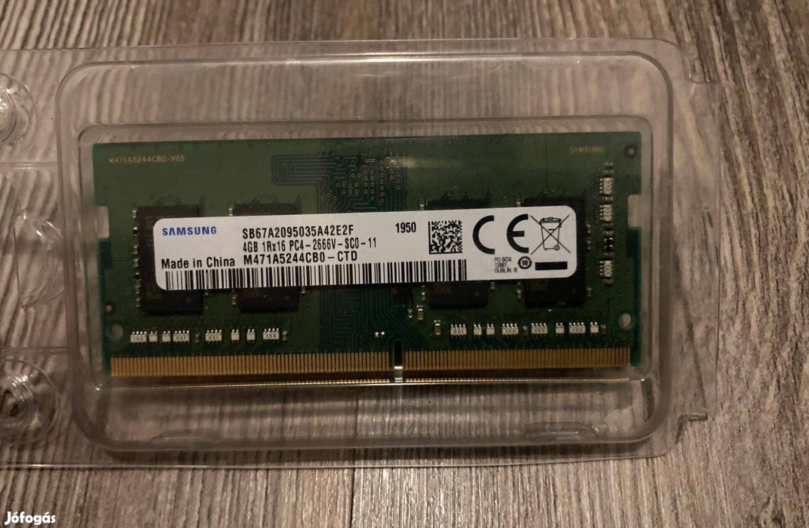 Samsung 4GB notebook/laptop so-dimm DDR4 RAM