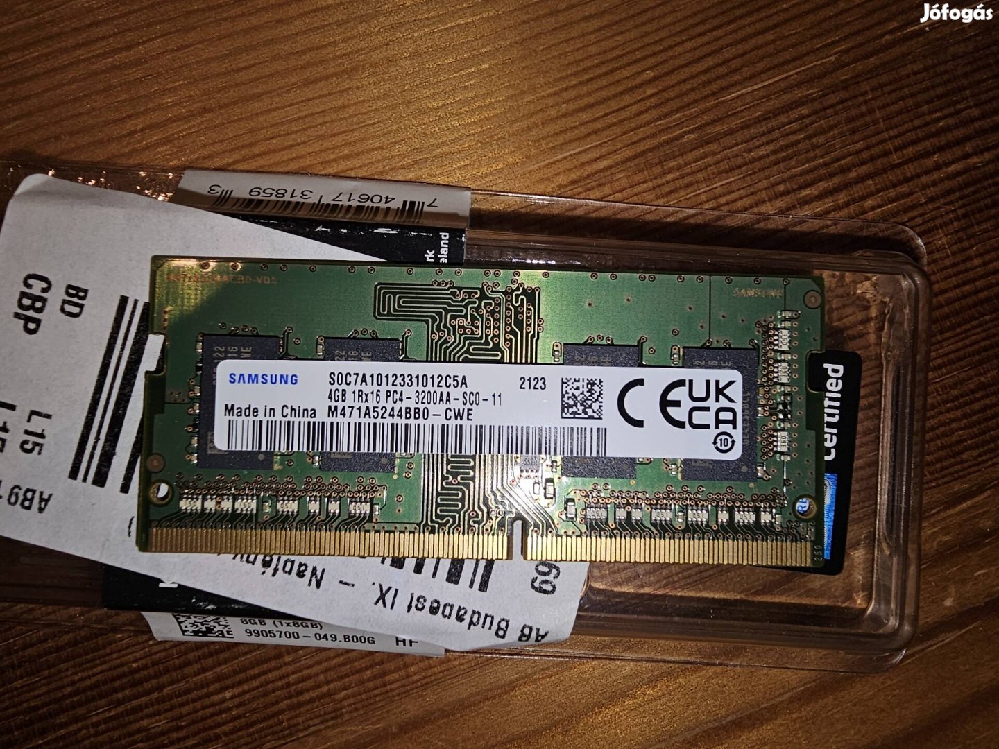 Samsung 4gb Sodimm memória 