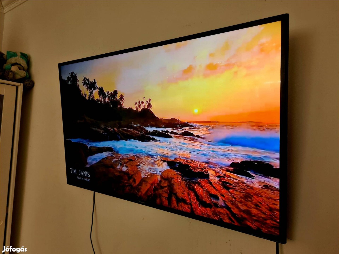 Samsung 4k 108cm-es prémium smart tv 