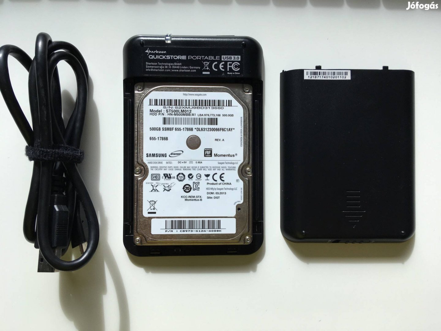 Samsung 500GB 2.5" HDD USB 3.0 keretben