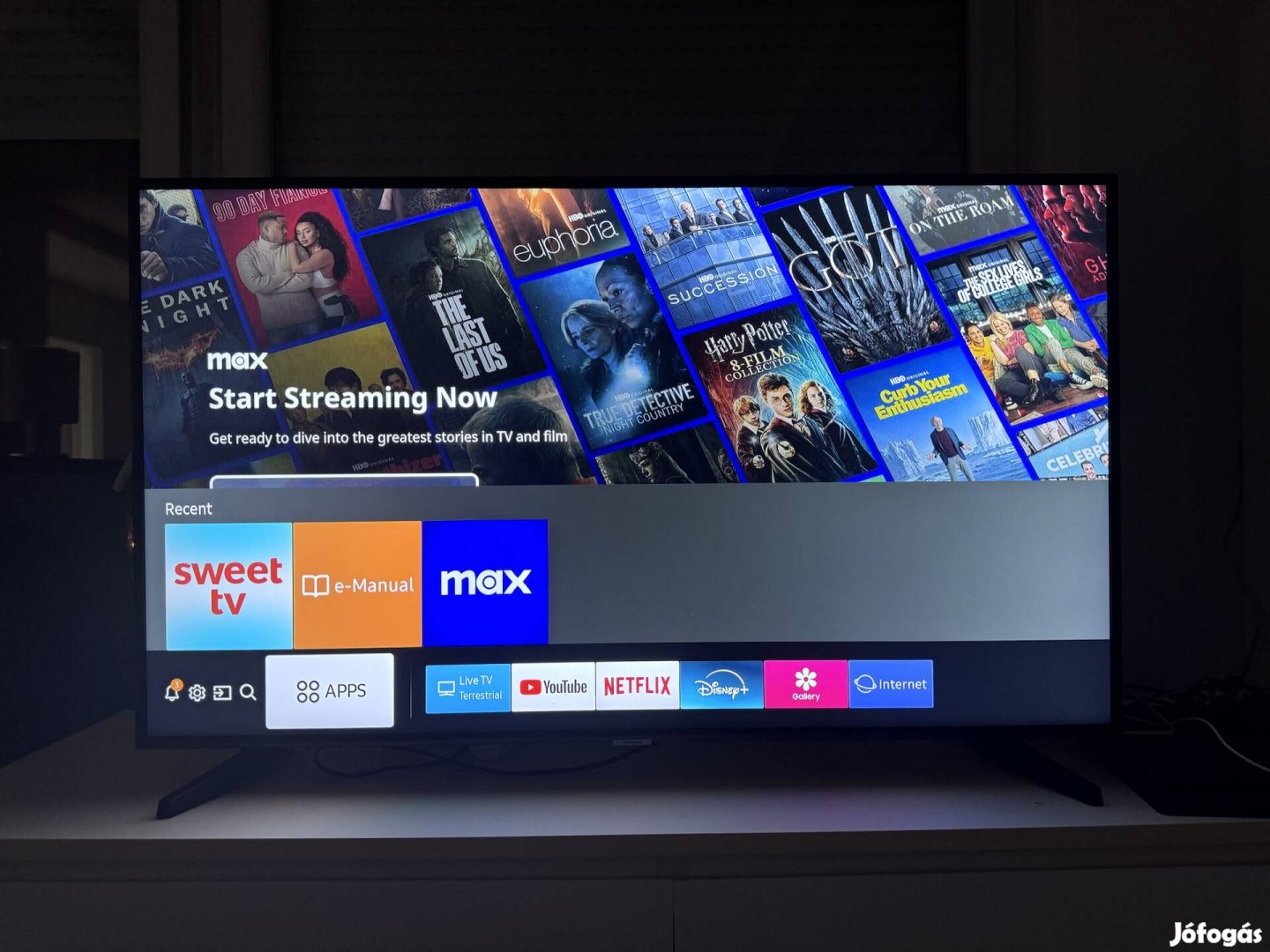 Samsung 50" 4K UHD okos smart led tv