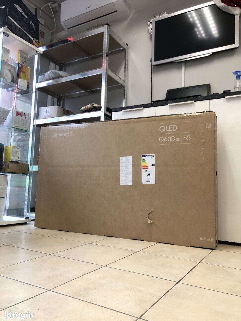 Samsung 55" Qled, Smart Tv, Új-Bontatlan, Gyári garancia