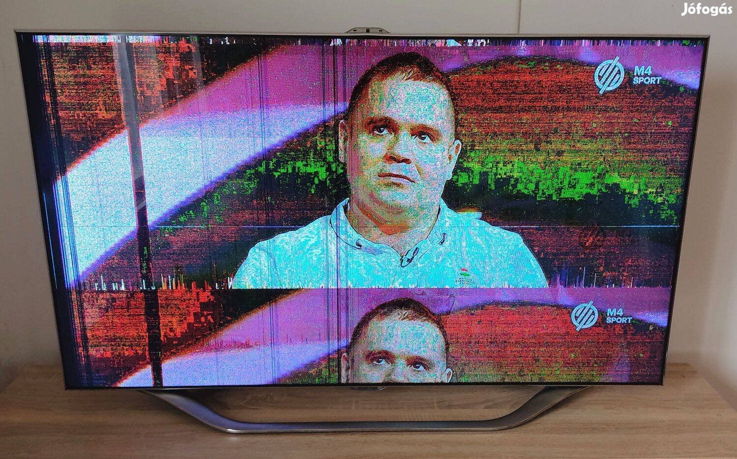 Samsung 55" kamerás Smart Led TV,hibás,alkatrésznek,vagy javításra