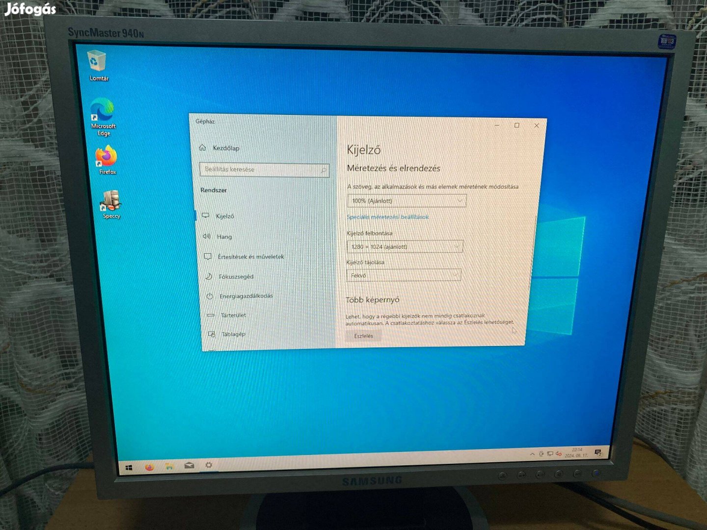 Samsung 710n lcd monitor