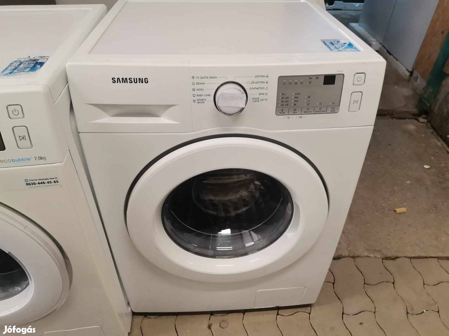 Samsung 7 kg Eco Bubble mosógép 1200 centrifugával eladó