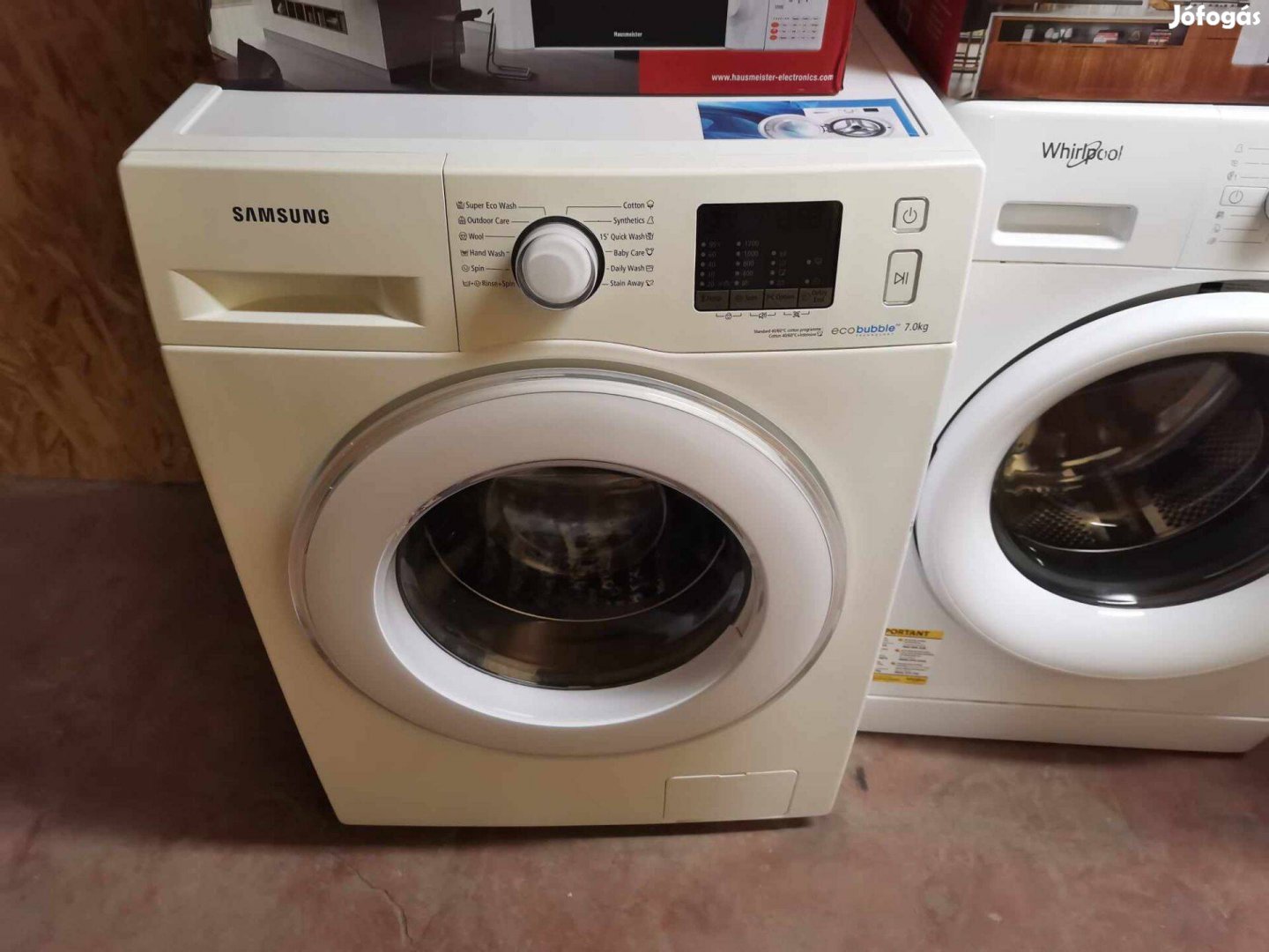 Samsung 7 kg mosógép 1200 centrifugával 6 hónap garancia