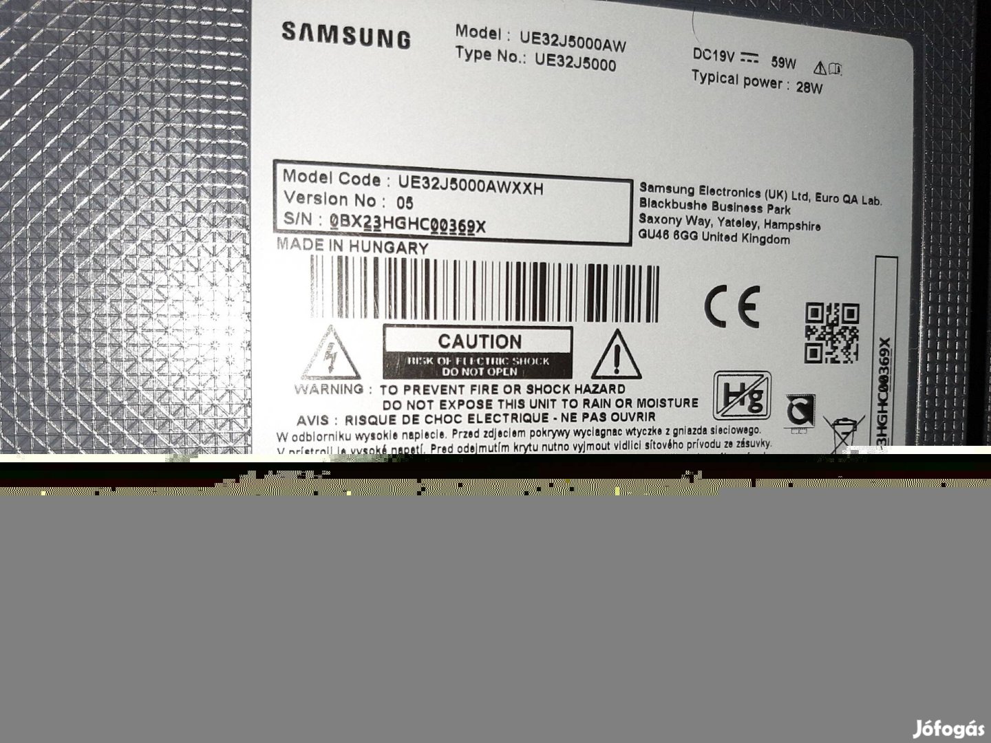 Samsung 82-cm led tv