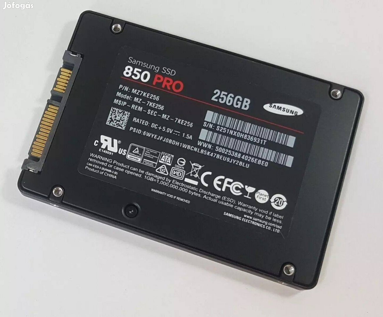 Samsung 850 Pro 256GB 100/98%