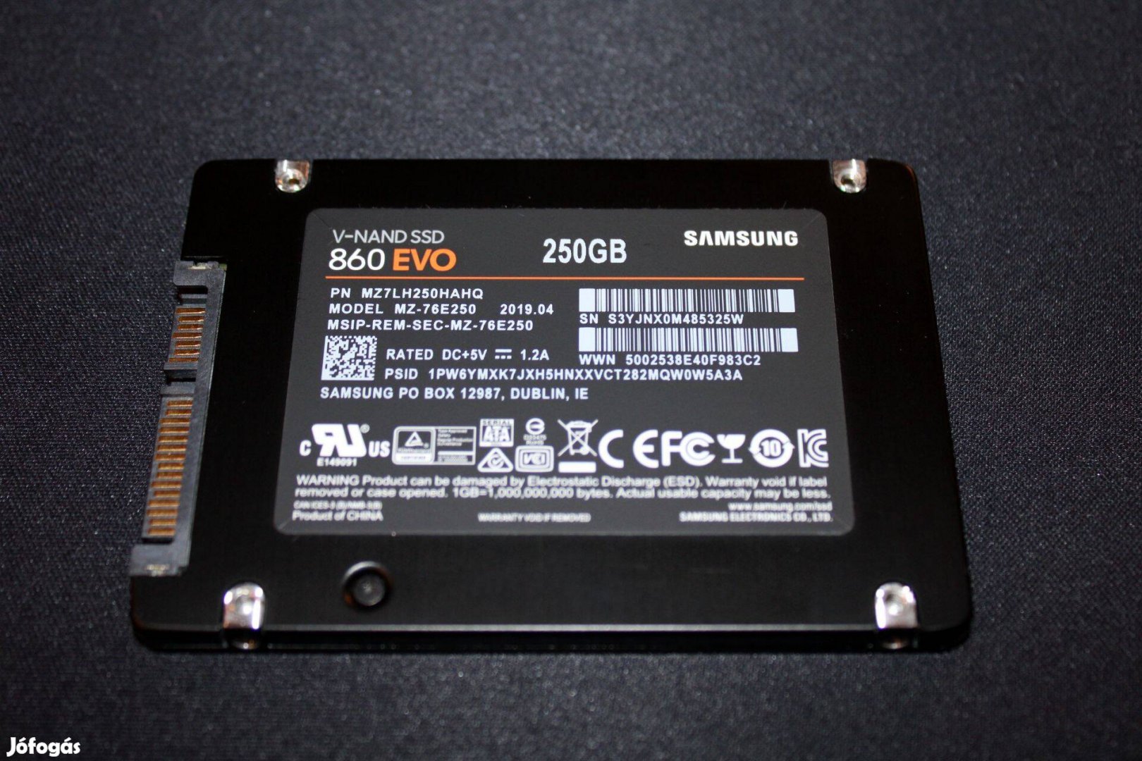 Samsung 860 Evo 250GB SATA SSD