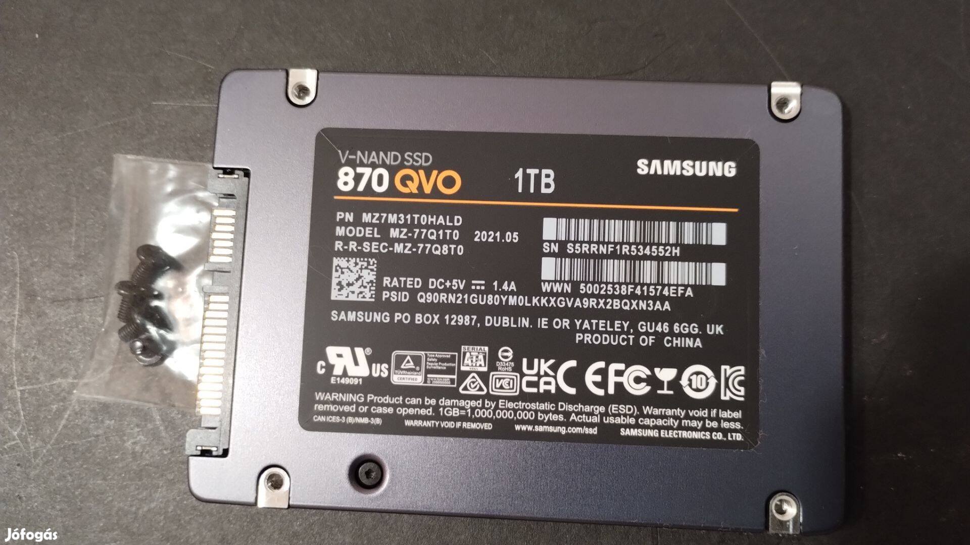 Samsung 870 Qvo SSD 1Tb