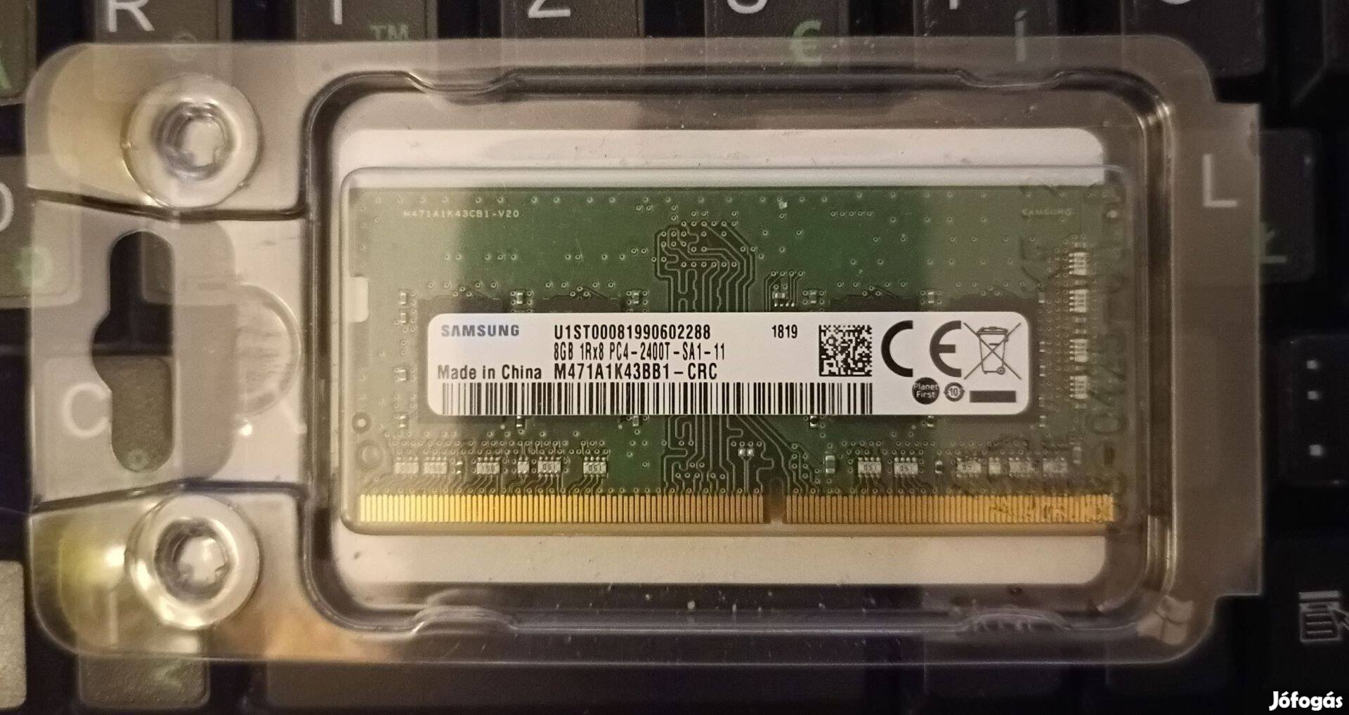 Samsung 8GB DDR4 2400MHz laptop RAM