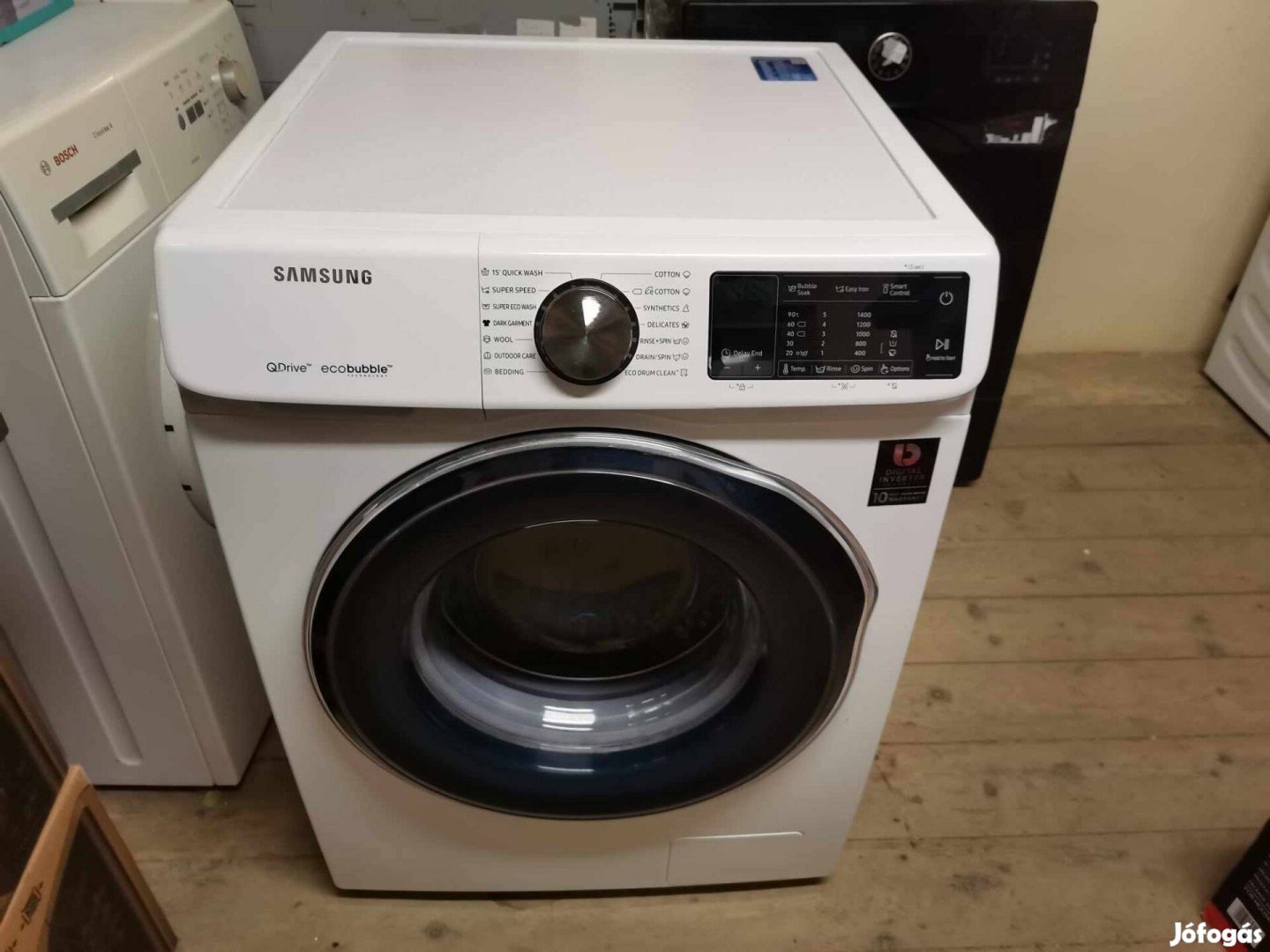 Samsung 8 kg Inverteres mosógép 1400 centrifugával