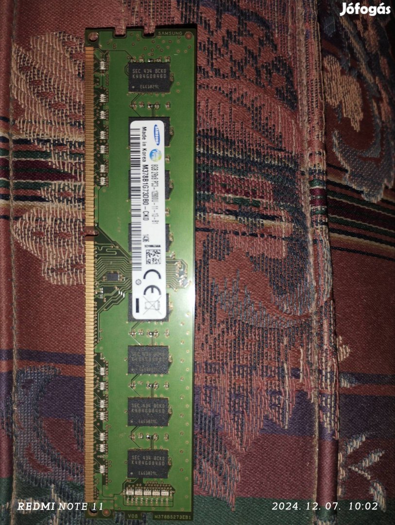 Samsung 8gb ddr3 1600mhz memória 