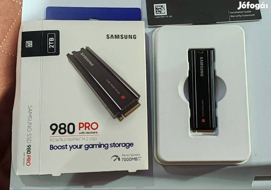 Samsung 980 Pro M.2 SSD(43hó garancia)!