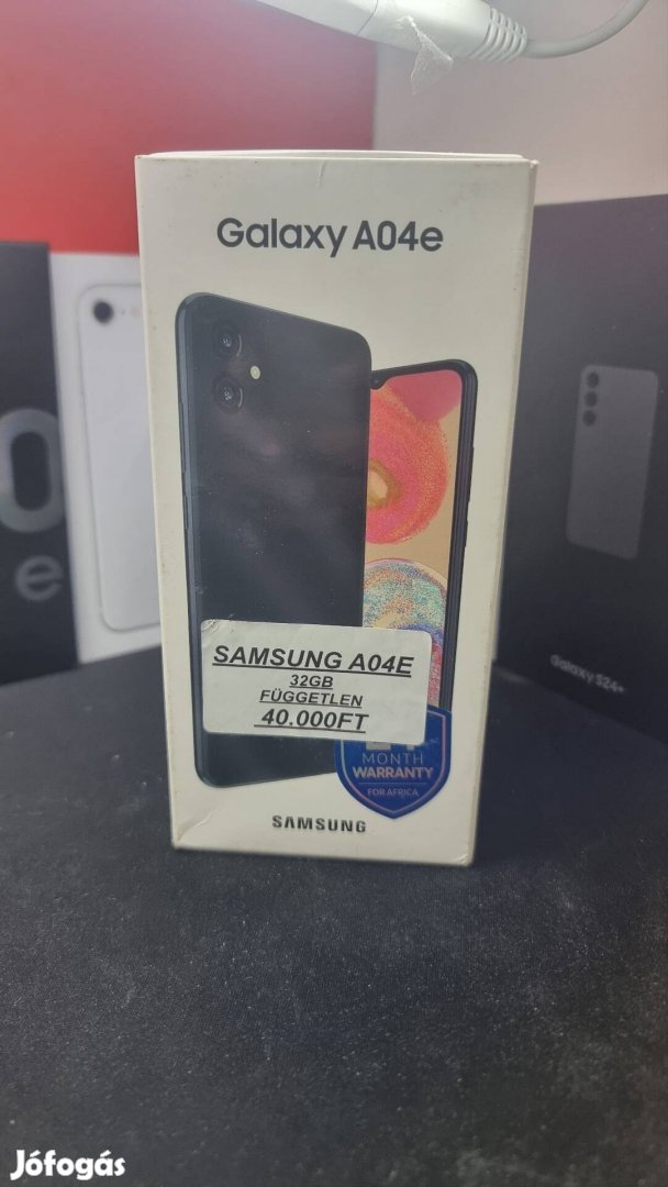 Samsung A04e,32GB, Független új 