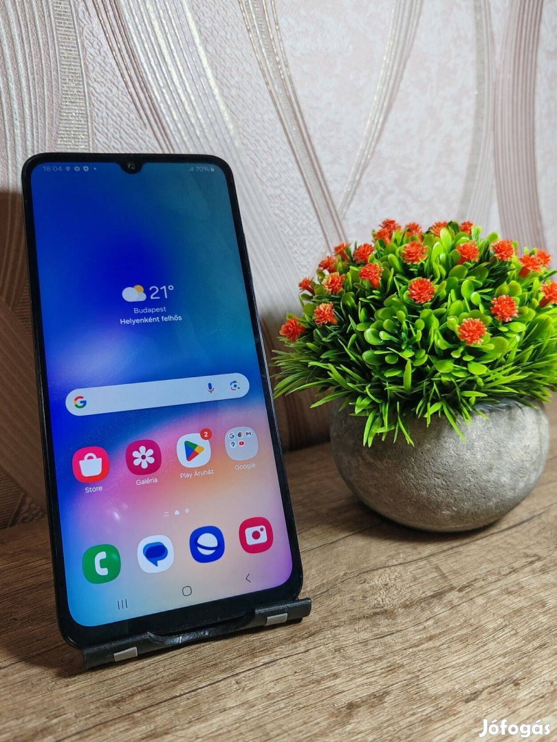 Samsung A05S 4G 128GB 8GB RAM kártyafüggetlen + Dual sim okos készülék