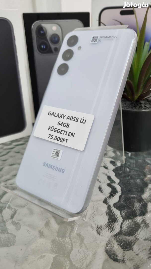 Samsung A05S Új 64GB Fuggetlen Akció 