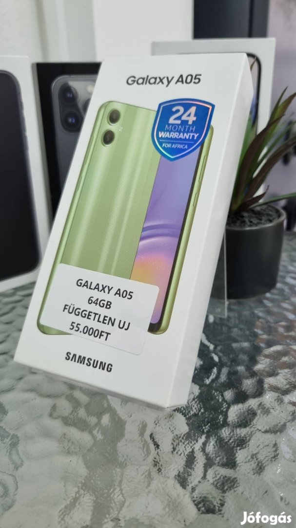 Samsung A05 64GB Fuggetlen Akció 