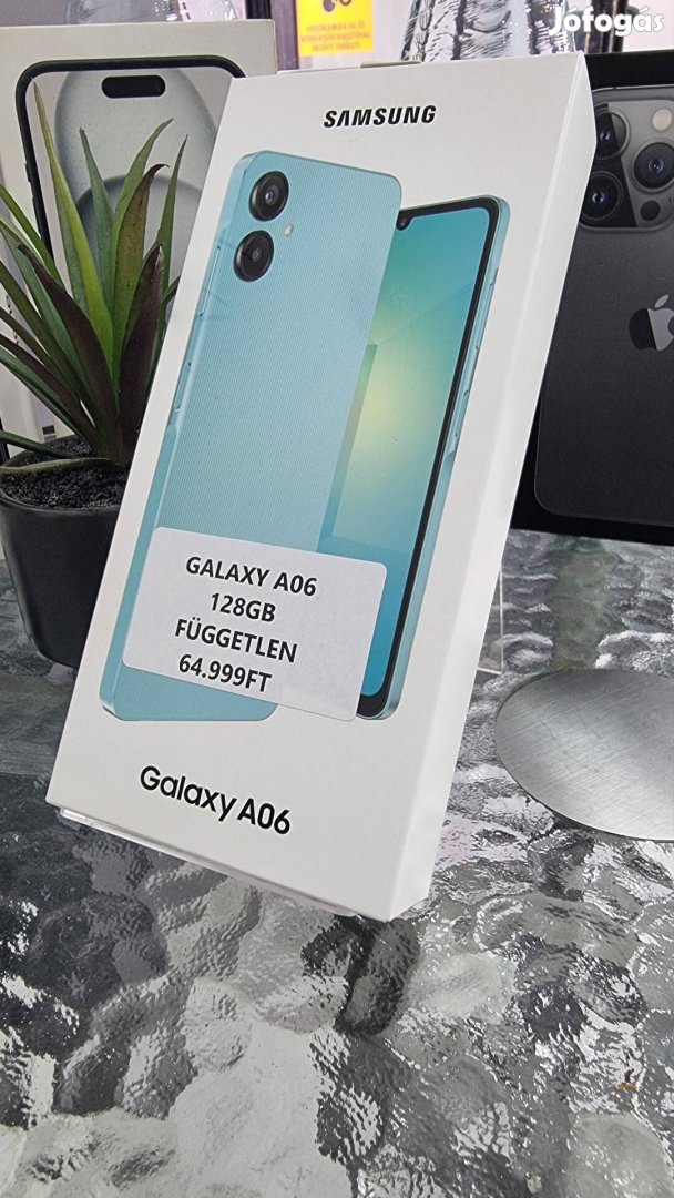 Samsung A06 128GB Fuggetlen Akció 