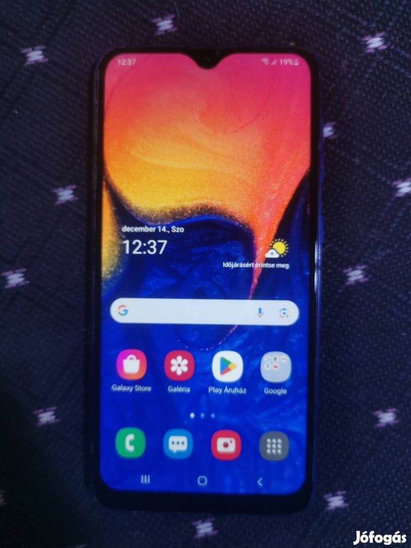 Samsung A10 független 2 simes eladó 