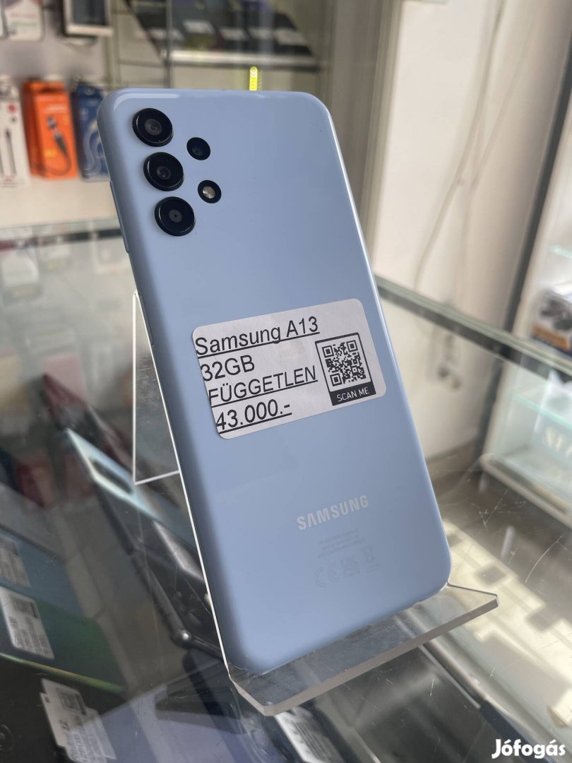 Samsung A13 - 32GB - Kék - Garancia 