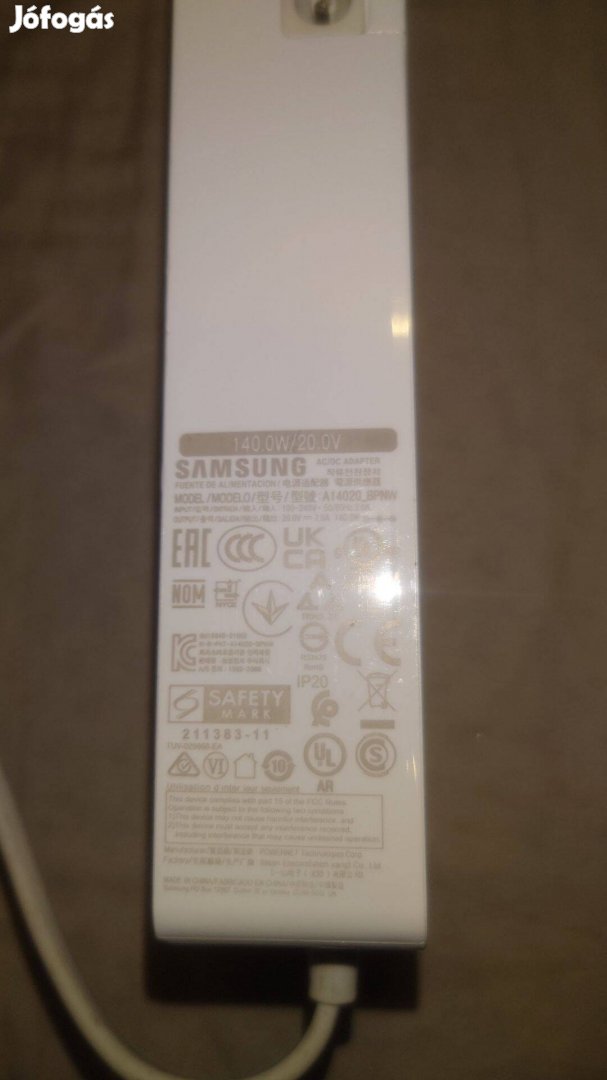 Samsung A14020 Bpnw, 140W/20V(7A) tápegység