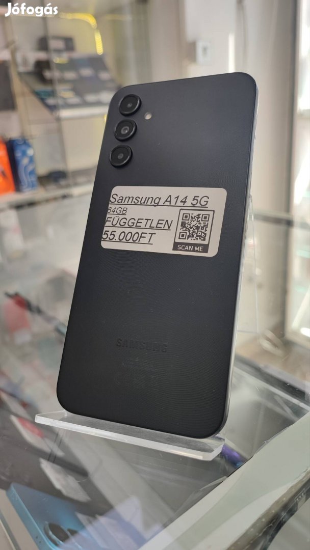 Samsung A14 5G - 64GB Kártyafüggetlen Dualsim
