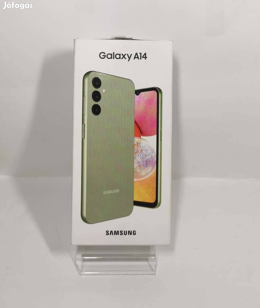 Samsung A14 64GB Green független Új bontatlan mobiltelefon garanciával