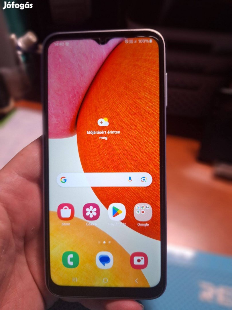 Samsung A14-Telefon+Töltő+TOK-Független DUAL SIM - Tökéletesen Müködik