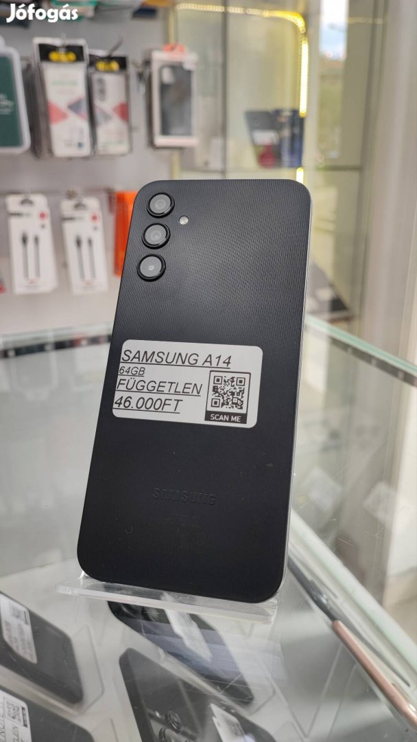 Samsung A14 - 64 GB - Kártyafüggetlen
