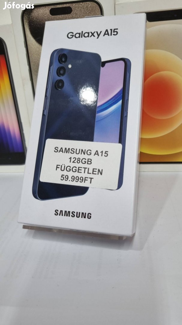 Samsung A15 128GB Fuggetlen Akció 