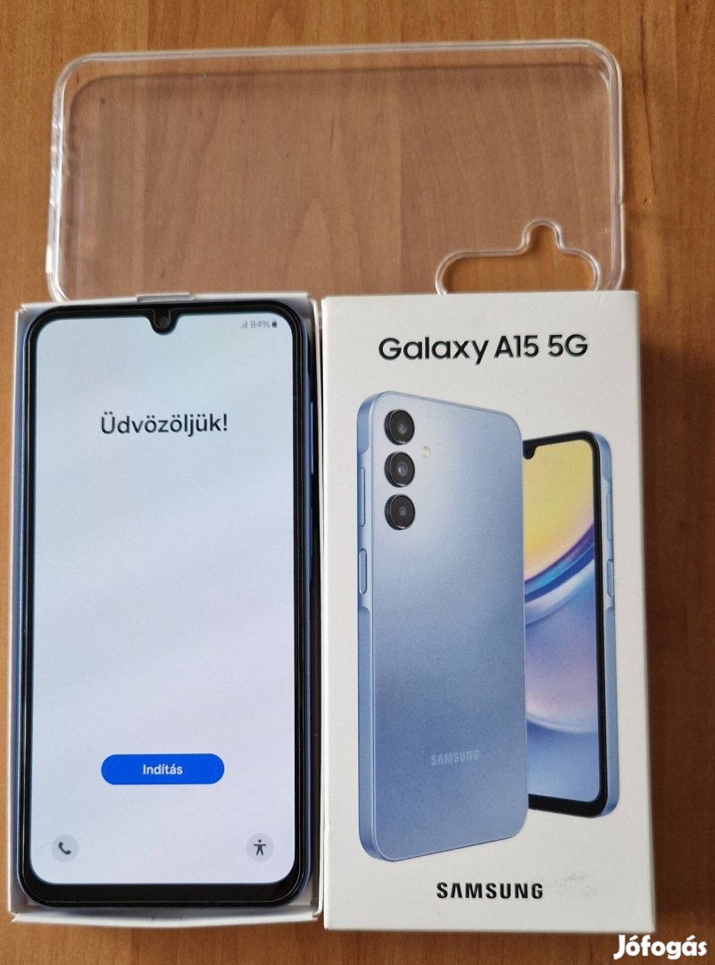 Samsung A15 4/128GB 2 év garanciával 