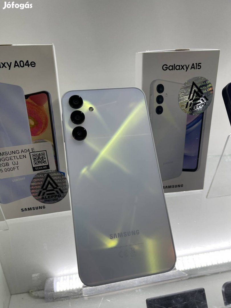 Samsung A15 Új 0 Perces Garanciával