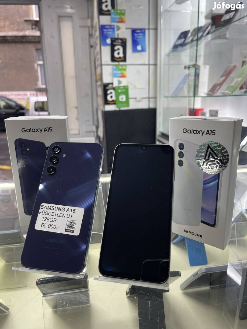 Samsung A15 Új 128GB Több szín