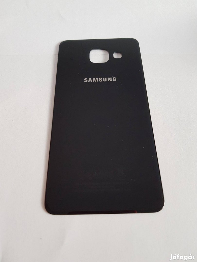 Samsung A310 Galaxy A3 2016 Fekete Akkufedel Hatlap Gyari