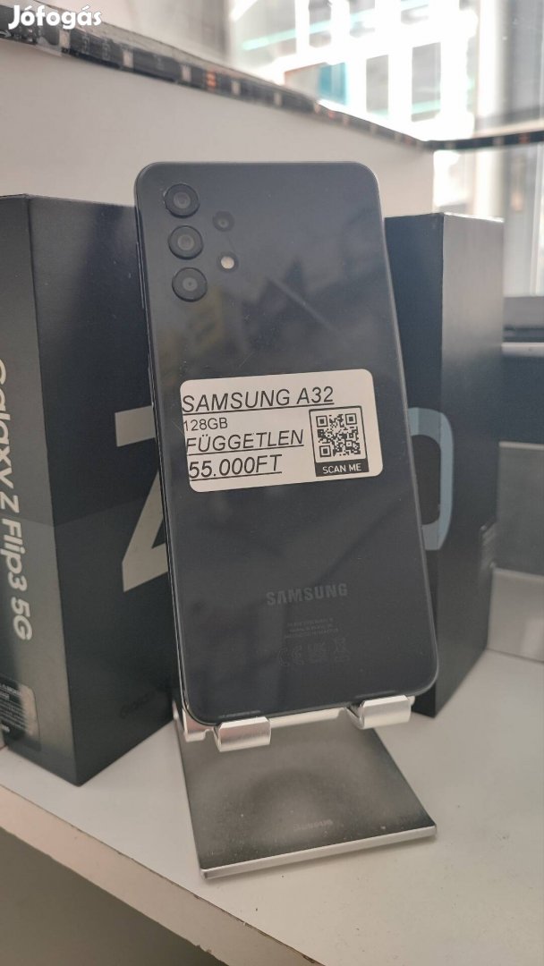 Samsung A32 128GB Szépállapotú+Garancia