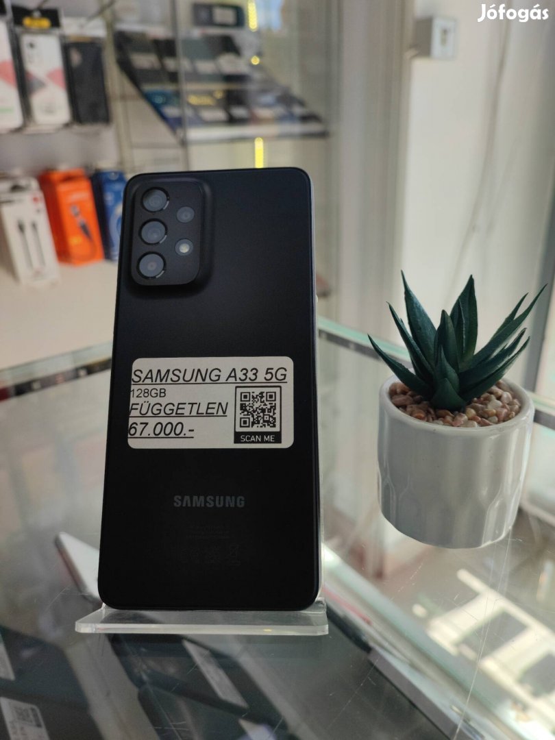 Samsung A33 5G Akció 128GB - Kártyafüggetlen