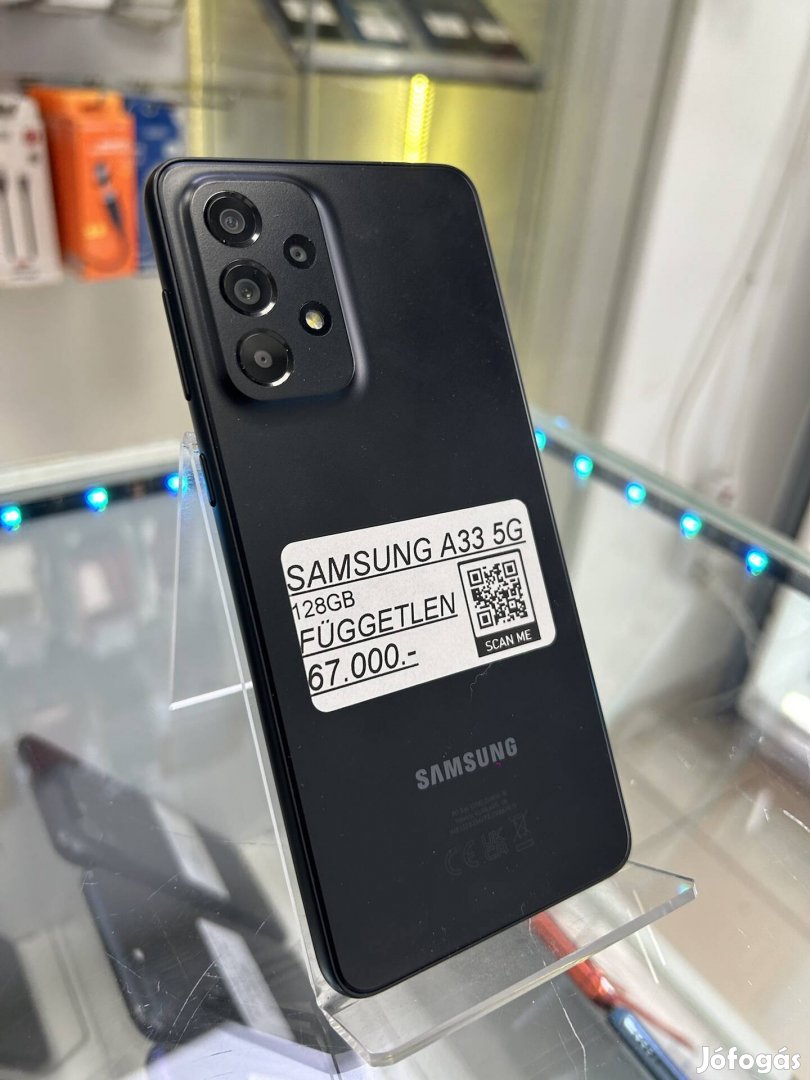 Samsung A33 5G Gyönyörű Állapot + Garancia