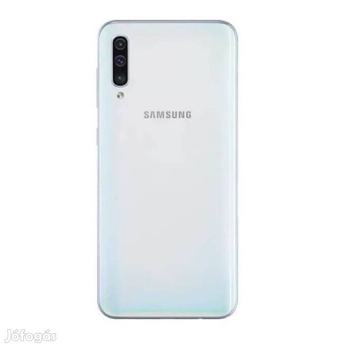 Samsung A505 Galaxy A50 Akkufedél Fehér Gyári