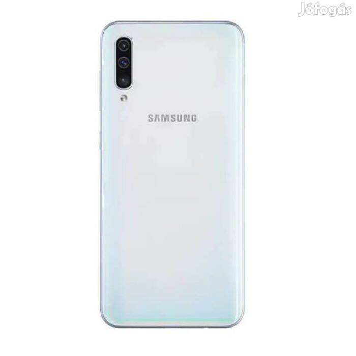 Samsung A505 Galaxy A50 Akkufedél Fehér Gyári