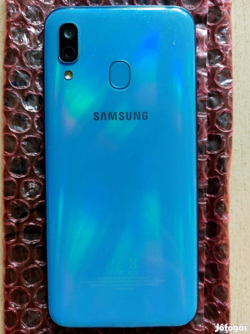 Samsung A50 4/128 3 hónap garancia 6.4" AMOLED dual sim