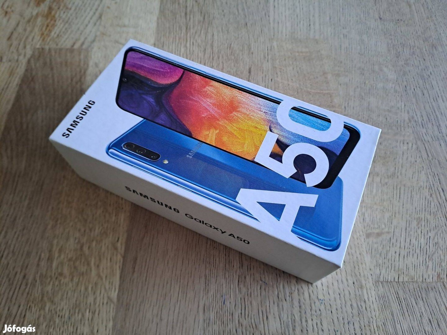 Samsung A50 telefon doboz