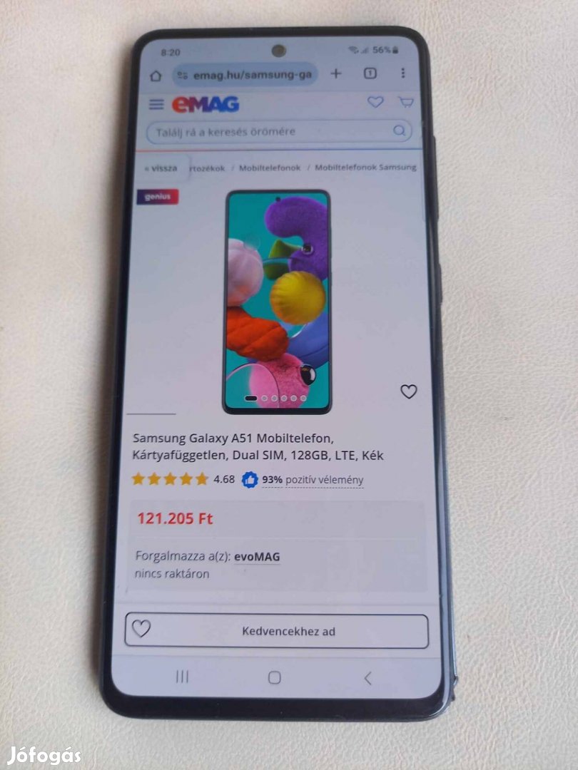 Samsung A51 Független 128GB